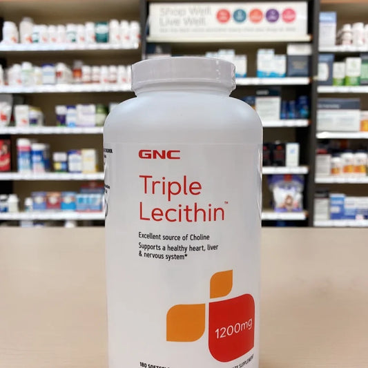 GNC 三重卵磷脂1200mg胶囊