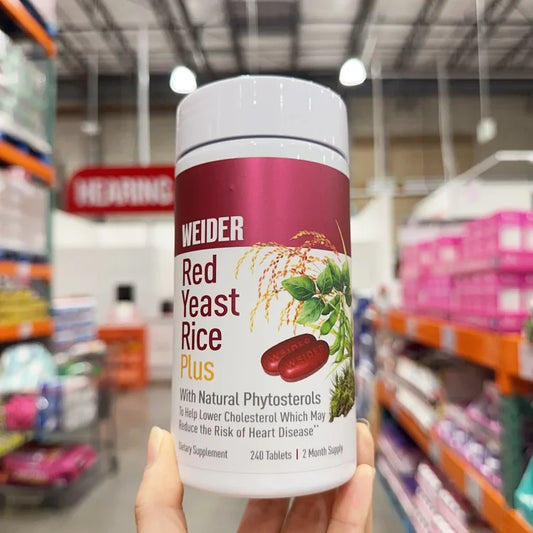 Weider Red Yeast Rice1200mg 红曲米胶囊240粒