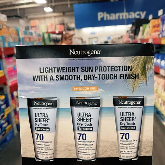 Neutrogena露得清Dry Touch轻盈快速吸收防晒霜