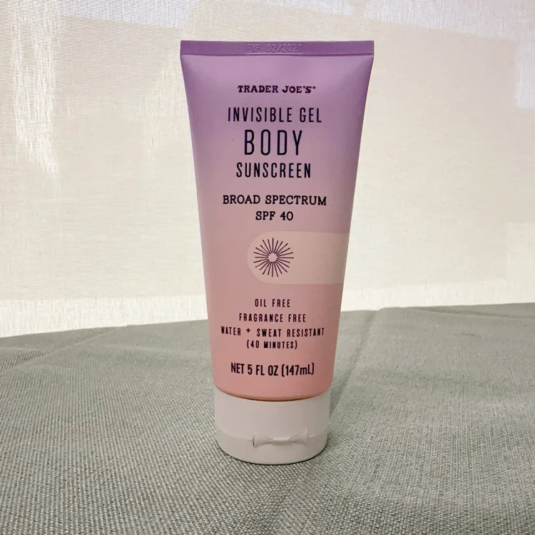 【身体防晒】Trader Joe's缺德舅SPF40隐形啫喱身体防晒147ml