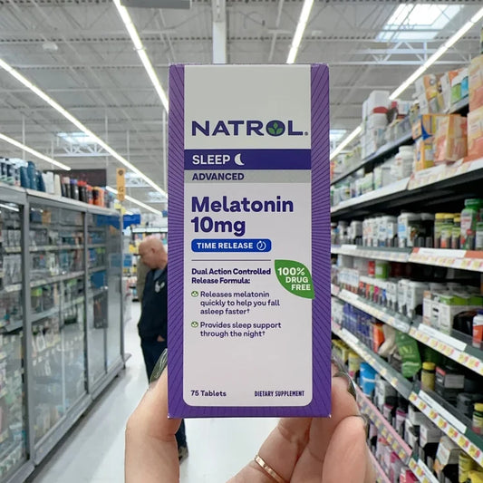 美国Natrol 褪黑素10mg 100粒