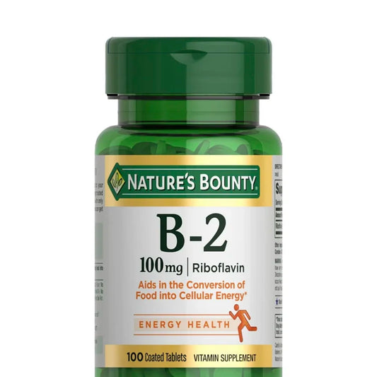 Nature's Bounty自然之宝维生素B-2片剂100粒