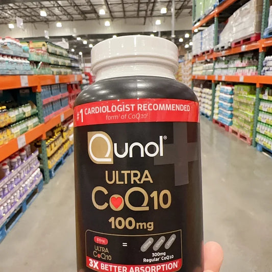 Qunol 三倍吸收100mg泛醇辅酶含维生素E软胶囊180粒