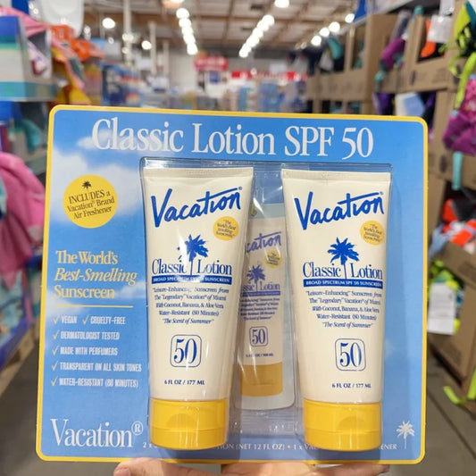 Vacation Classic经典款防晒乳SPF50 177ml*2支装