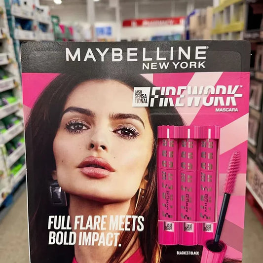 Maybelline美宝莲焕彩烟花睫毛膏10ml*3支装