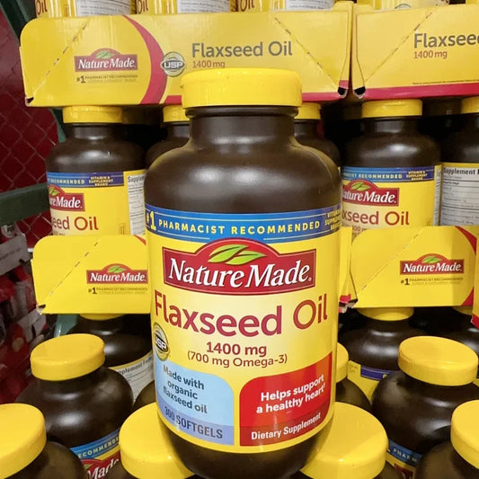 Nature made 亚麻籽油Flaxseed Oil胶囊300粒
