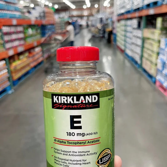 Kirkland 柯克兰维生素E软胶囊500粒 400IU
