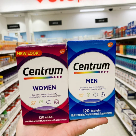 Centrum善存 男/女复合维生素 120粒装