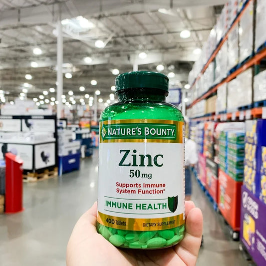 Nature's Bounty自然之宝Zinc 50mg葡萄糖酸锌400粒